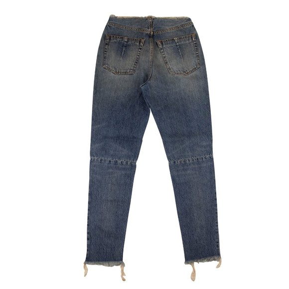 UNRAVEL PROJECT Blue Slim Fit Jean Pants Size 26 $560 - Picture 5 of 5